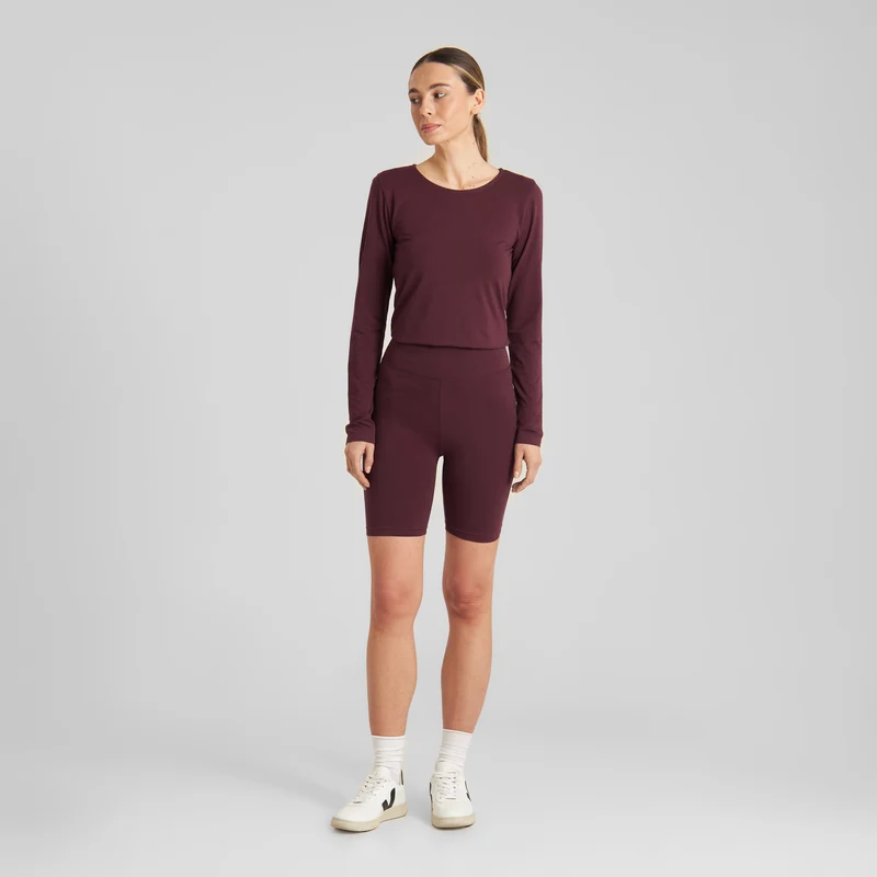 DEDICATED Bike Tights Heden Fig Red