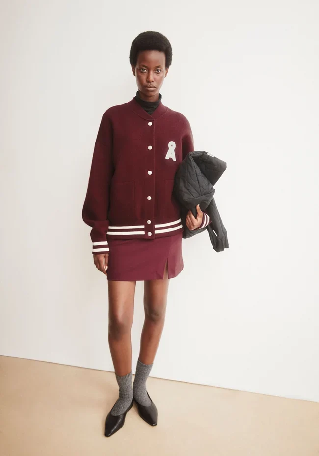 ARMEDANGELS Vanjaraa Mini Skirt velvet red
