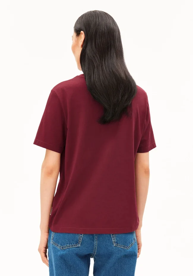 ARMEDANGELS Lualaa T-Shirt velvet red