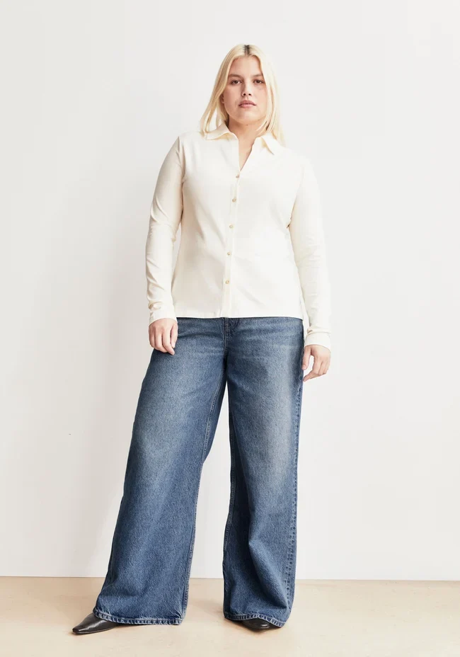 ARMEDANGELS Nalaannia Blouse oatmilk