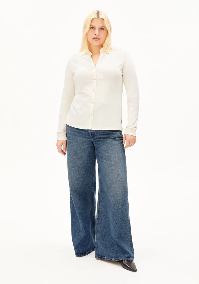 ARMEDANGELS Nalaannia Blouse oatmilk