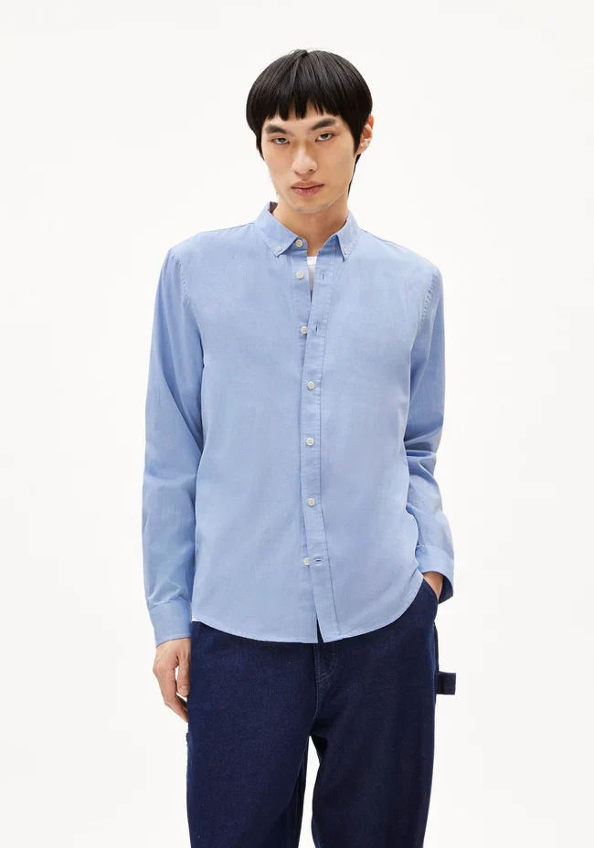 ARMEDANGELS Quaasa Longsleeve Shirt dark morning
