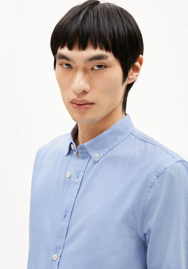 ARMEDANGELS Quaasa Longsleeve Shirt dark morning