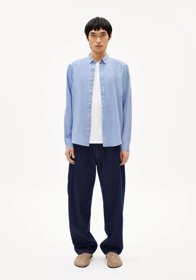 ARMEDANGELS Quaasa Longsleeve Shirt dark morning