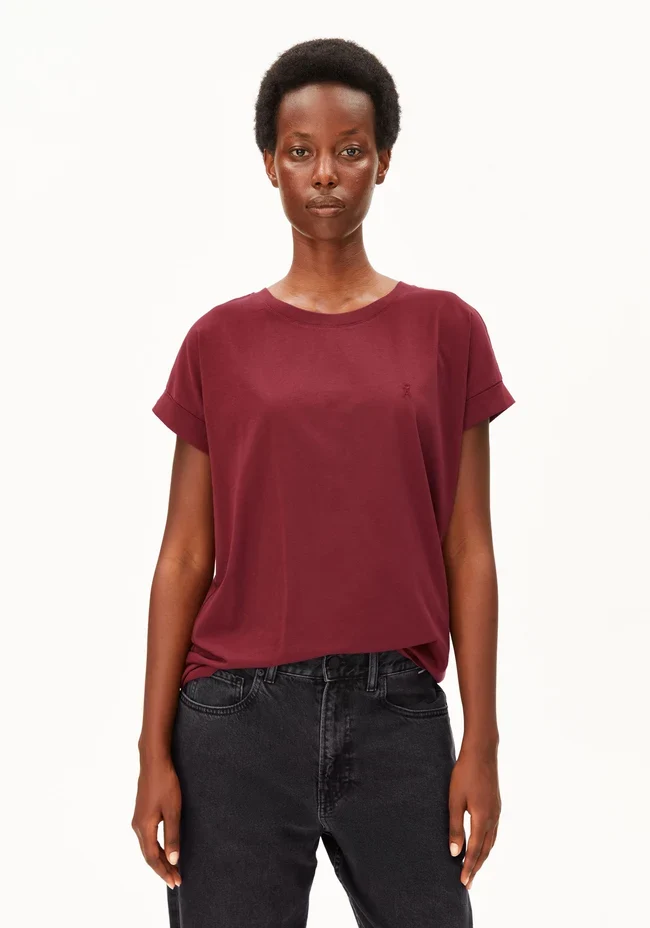 ARMEDANGELS Idaara T-Shirt velvet red