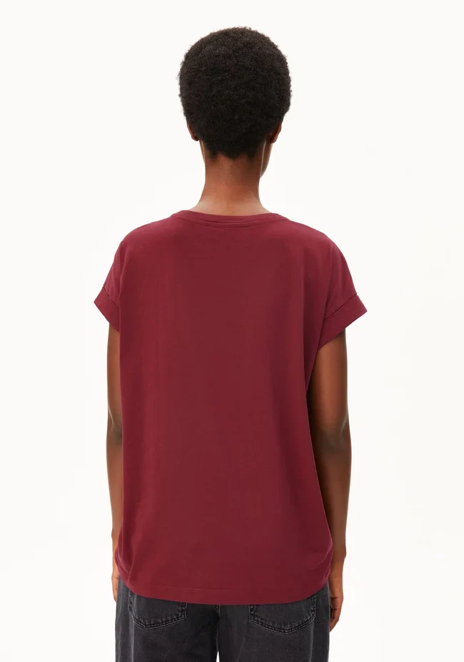 ARMEDANGELS Idaara T-Shirt velvet red