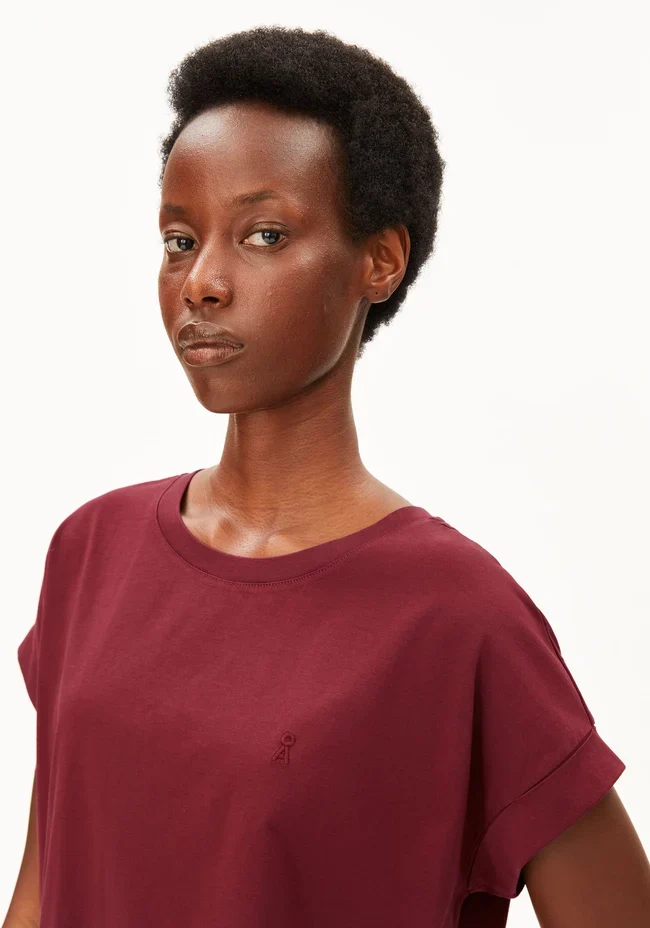 ARMEDANGELS Idaara T-Shirt velvet red