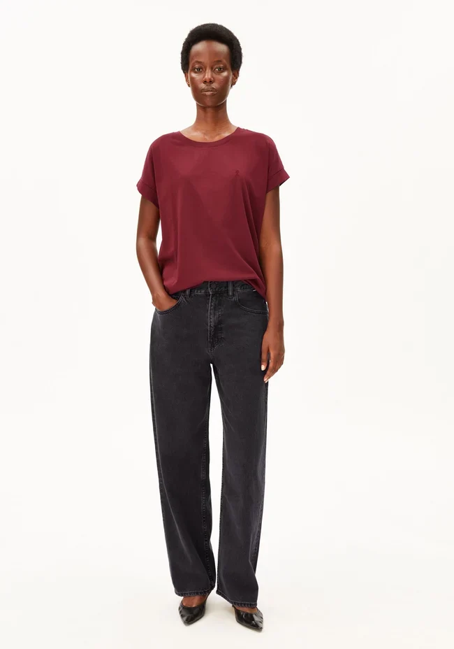 ARMEDANGELS Idaara T-Shirt velvet red