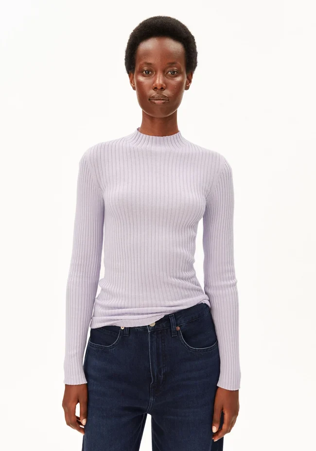 ARMEDANGELS Alaania Knit Sweater moonlit lilac