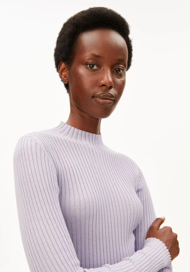 ARMEDANGELS Alaania Knit Sweater moonlit lilac
