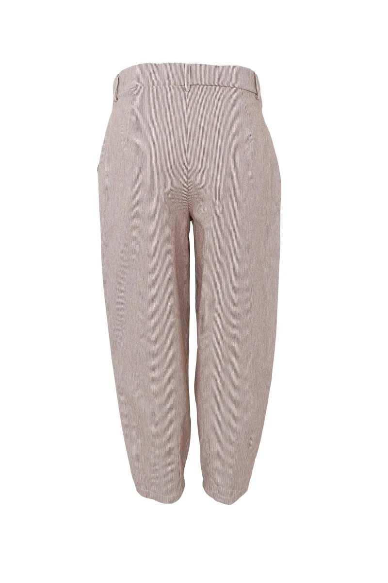 Black Colour - Bcmallory Barrel Pant 41176 - Espresso