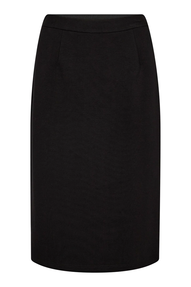 Haute L'Amitié - Maxi Split Pencil Skirt Hl10983 - Black
