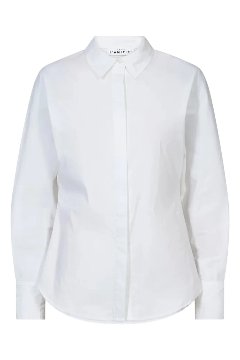 Haute L'Amitié - Ida Button Cuff Shirt Hl10825 - White