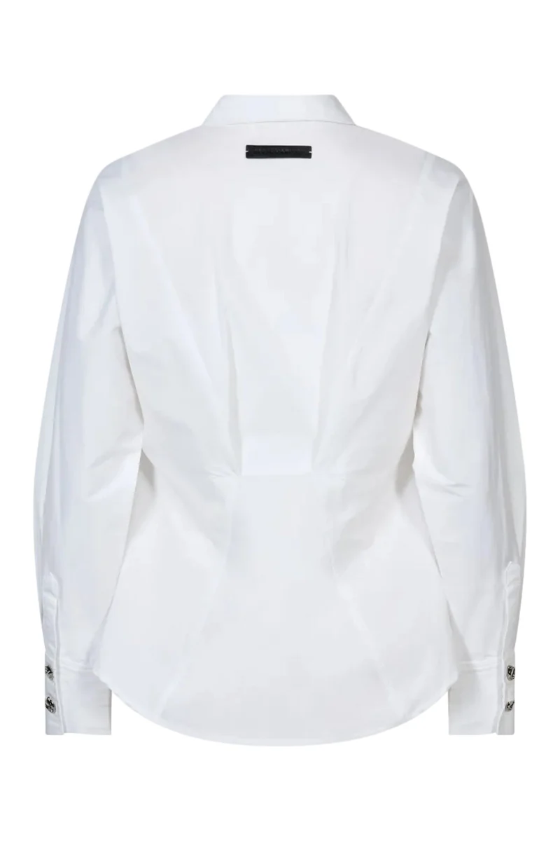 Haute L'Amitié - Ida Button Cuff Shirt Hl10825 - White