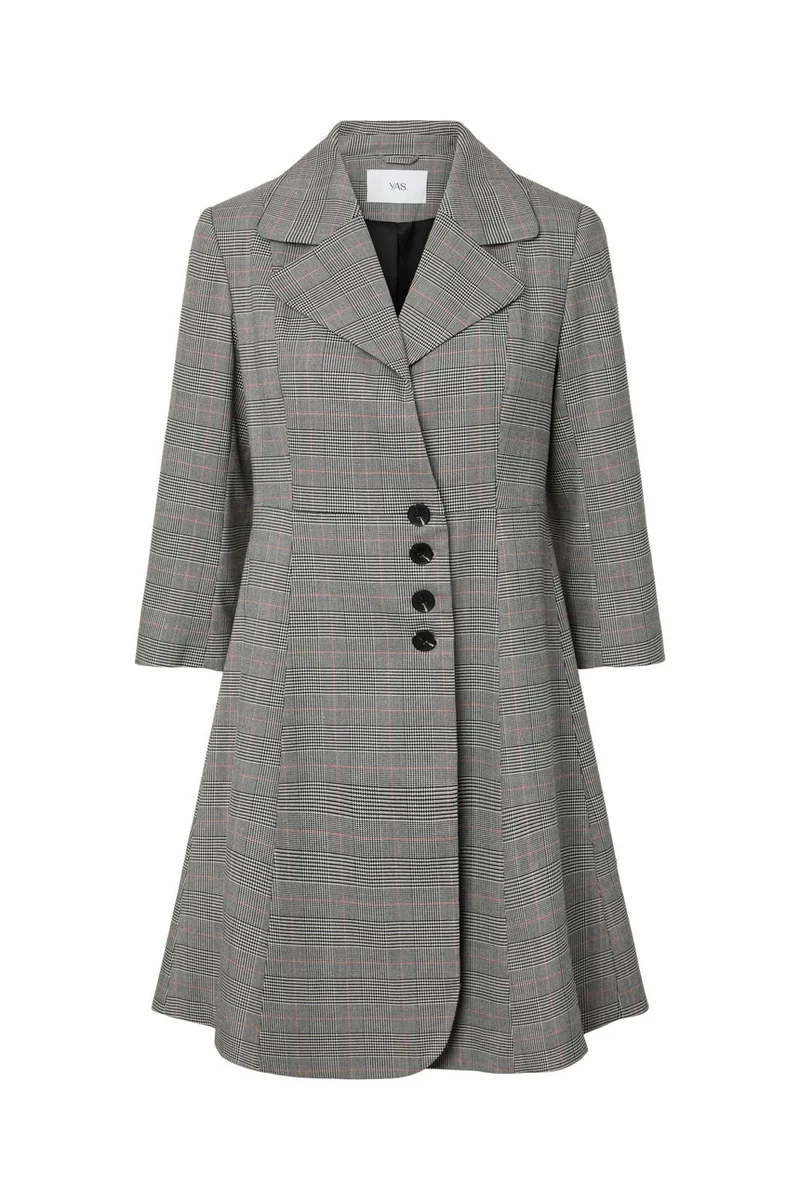 YAS - Yasthela 7/8 Wrap Dress - 5160893 Star White Checks