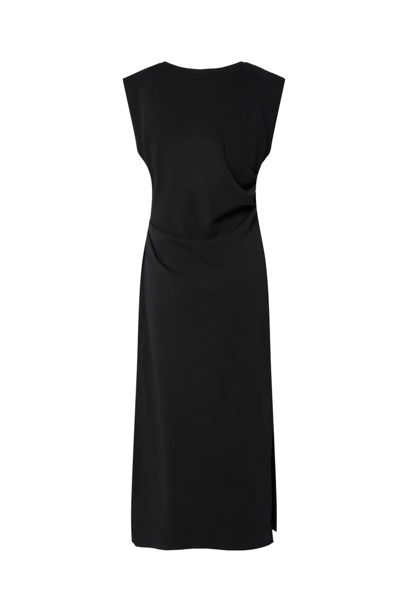 Yas - Yaspina Sl Long Dress - 4828246 Black