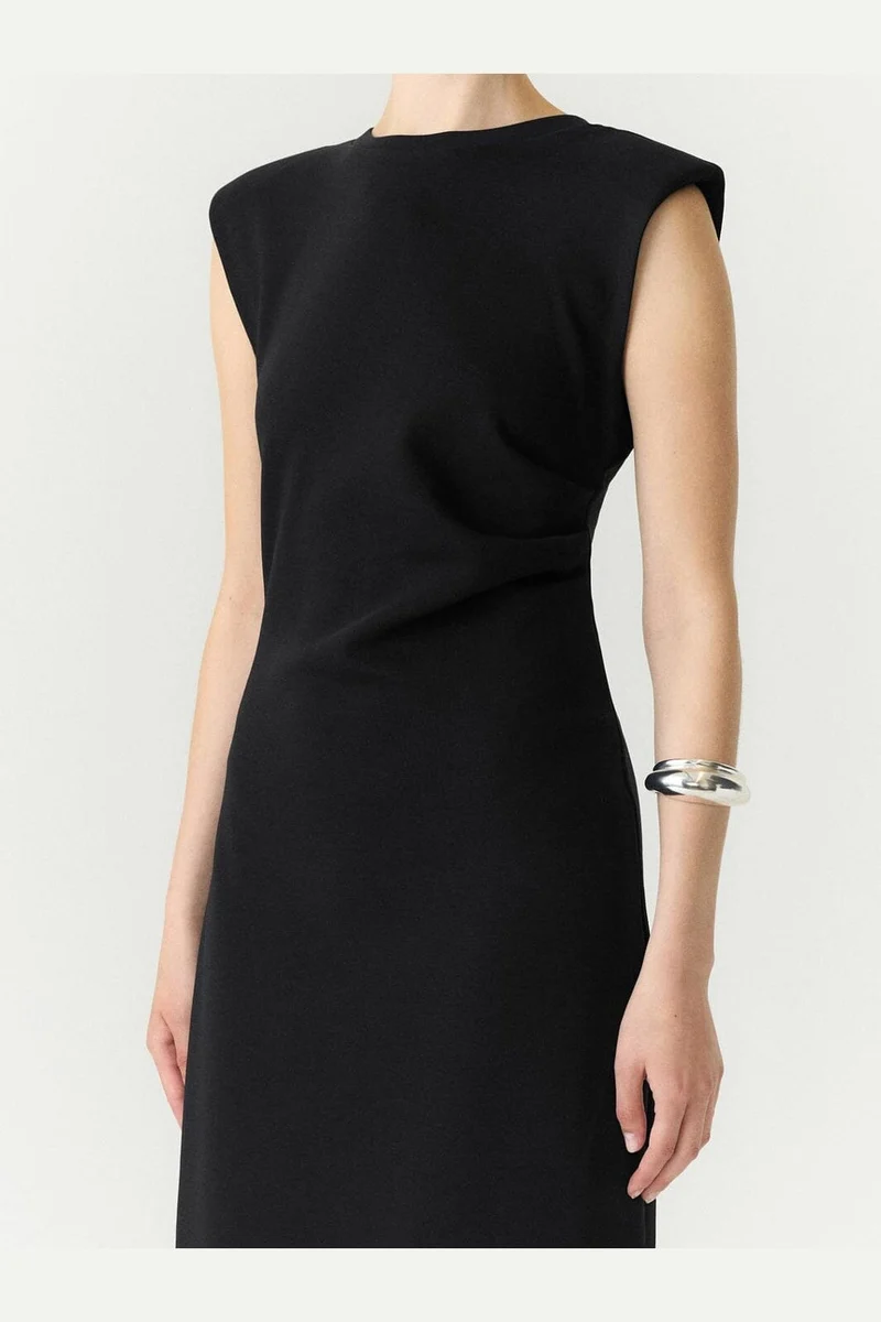 Yas - Yaspina Sl Long Dress - 4828246 Black