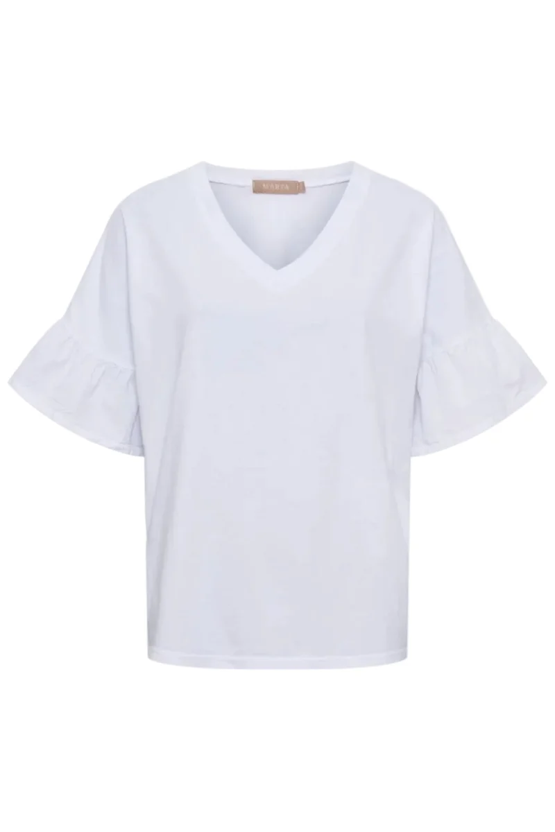 Marta Du Chateau - Mdcsabela Tee 26100 - White