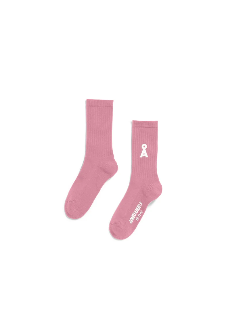 ARMEDANGELS Saamus Bold Socks W washed berry