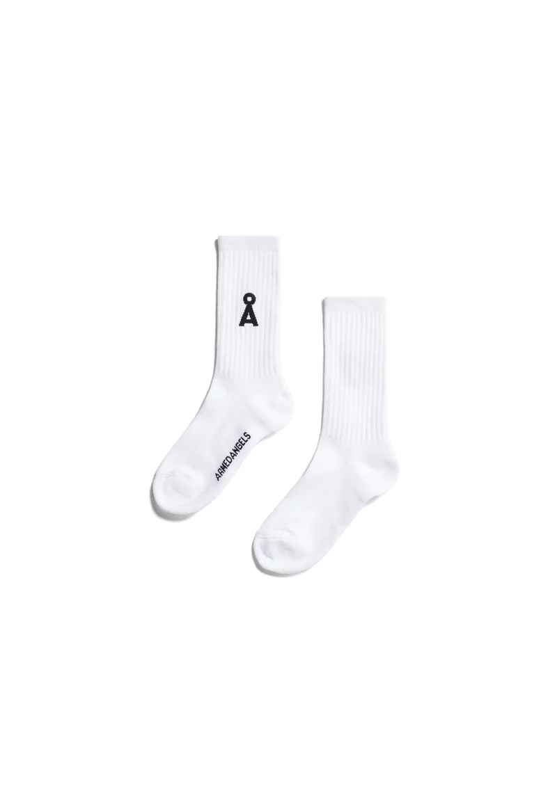 ARMEDANGELS Saamus Bold Socks W white