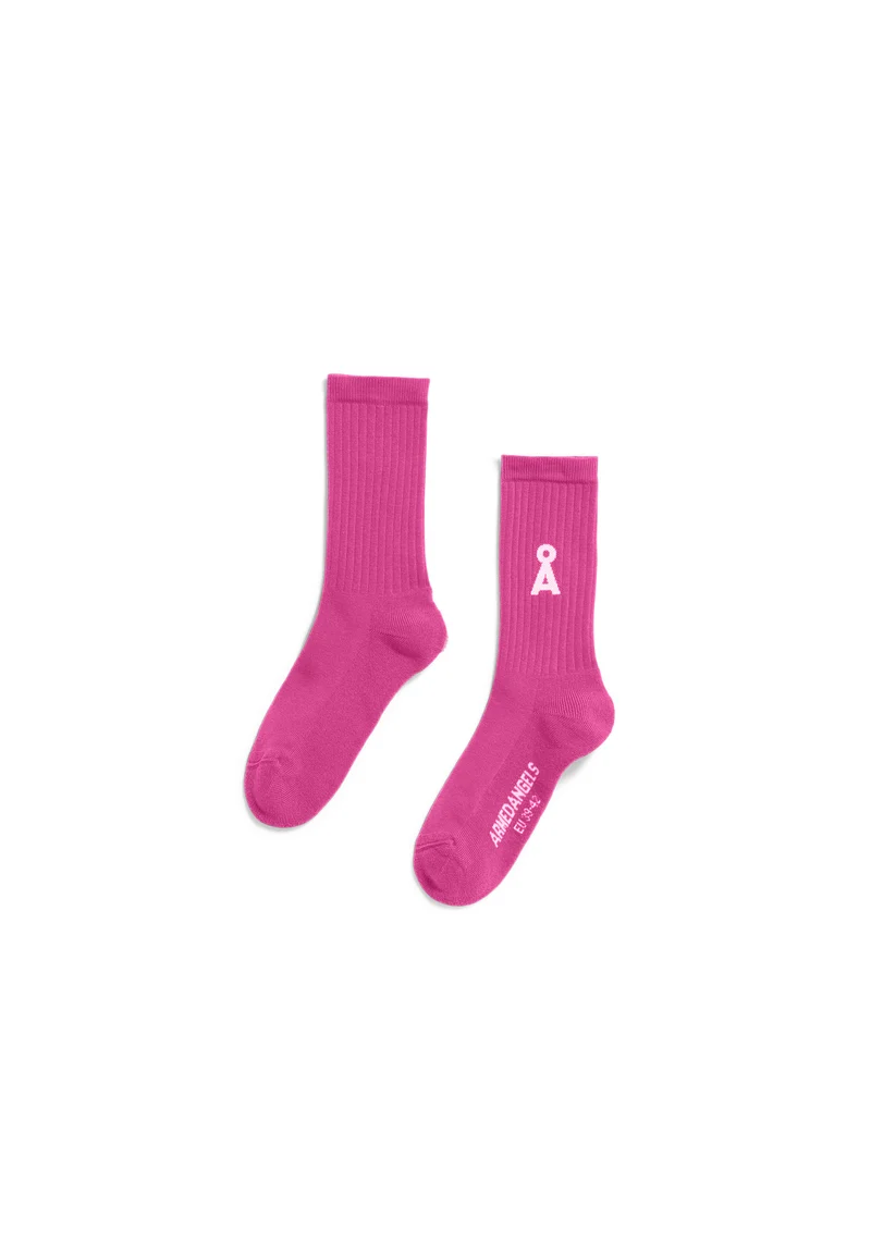ARMEDANGELS Saamus Bold Socks W very berry