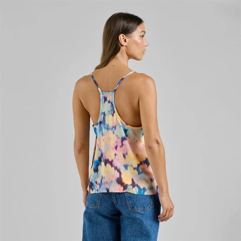DEDICATED Strap Top Hoby Ikat Field Multi Color