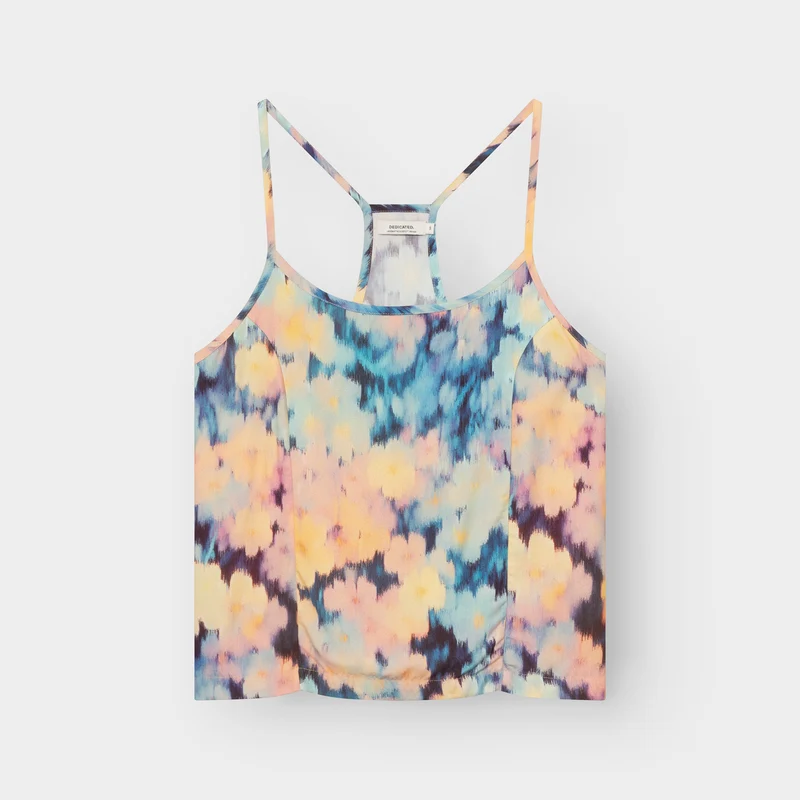 DEDICATED Strap Top Hoby Ikat Field Multi Color
