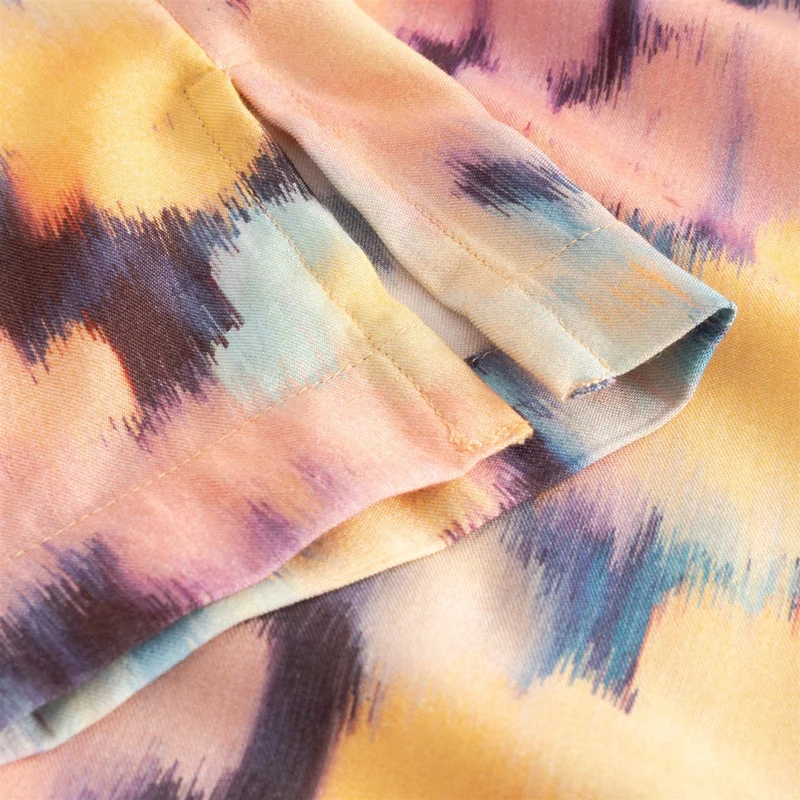 DEDICATED Strap Top Hoby Ikat Field Multi Color