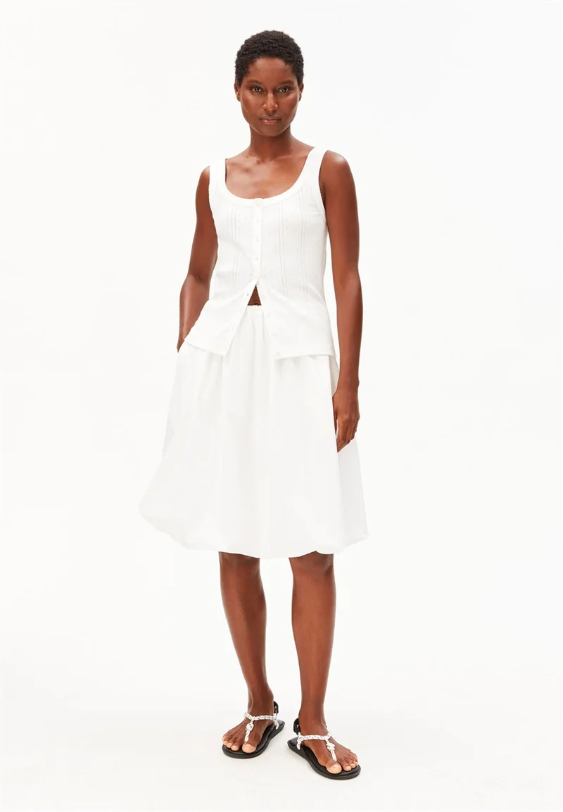 ARMEDANGELS Pointelle Top white