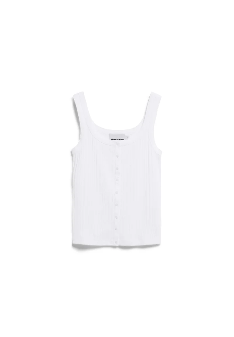 ARMEDANGELS Pointelle Top white