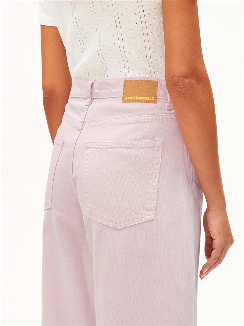 ARMEDANGELS Baarly High Waist Barrel Jean pink mist