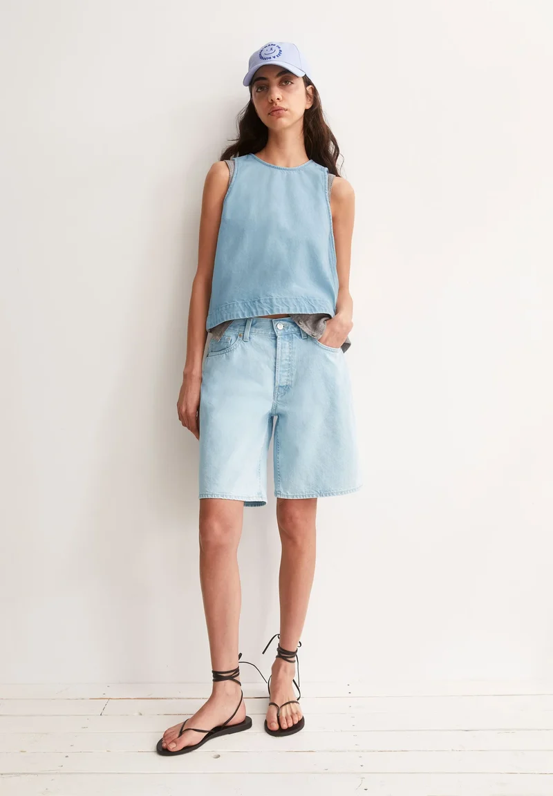 ARMEDANGELS Thalinaa Denim Short barrea