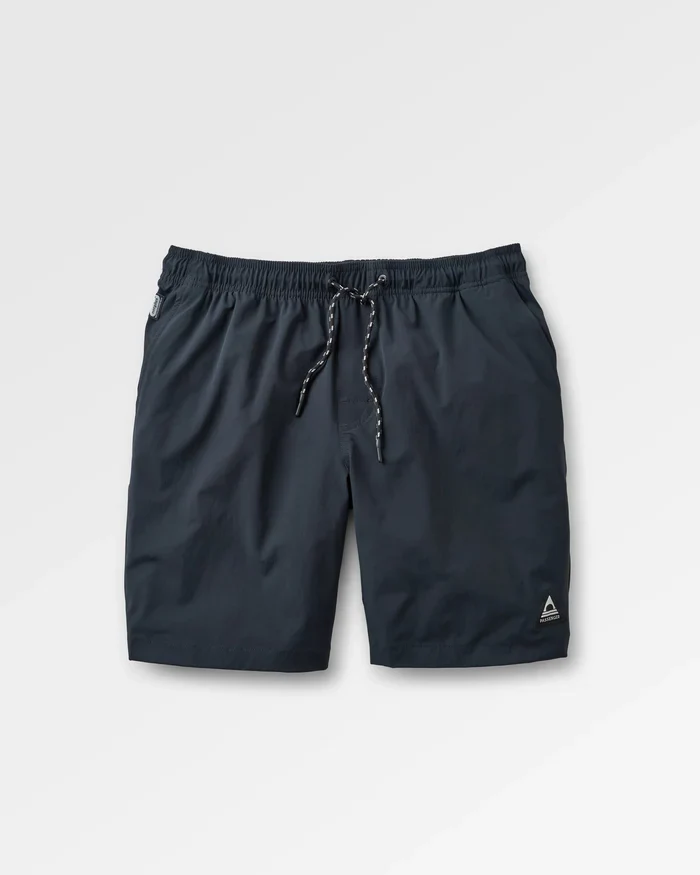 PASSENGER Drifter Beach Lined Badeshort black