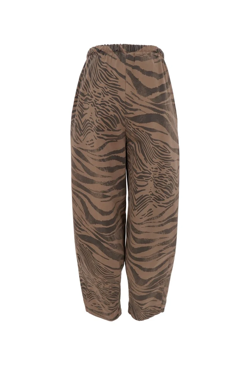 Black Colour - Bcofelia Barrel Pant 41345 - Espresso