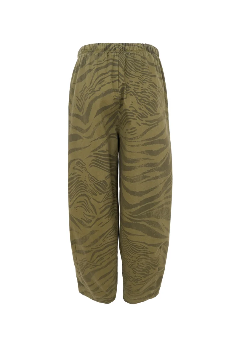 Black Colour - Bcofelia Barrel Pant 41345 - Army