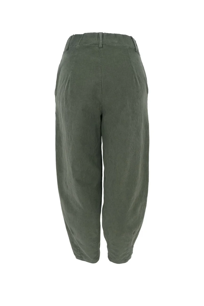 Black Colour - Bcmemphis Barrel Pant 41026 - Army