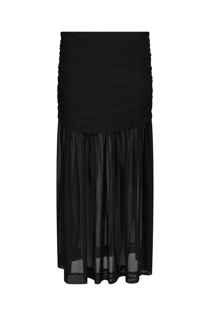 Neo Noir - Mori Layered Skirt 166934 - 100 - Black