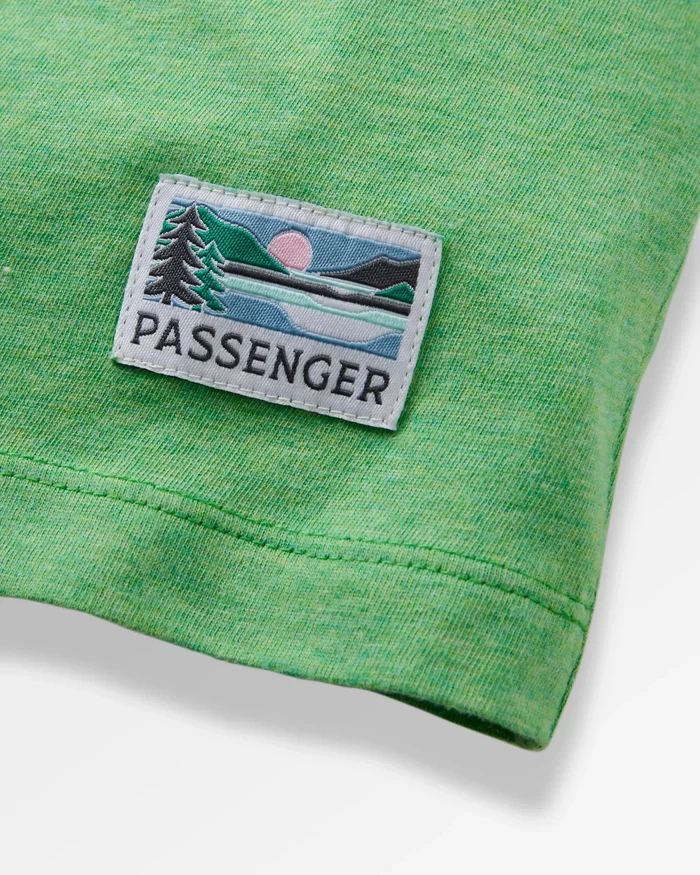 PASSENGER Legacy T-Shirt true green marl