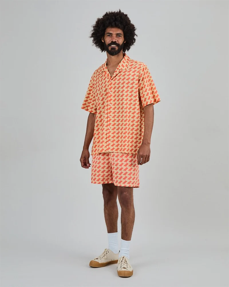 BRAVA Gum Badeshort rust red