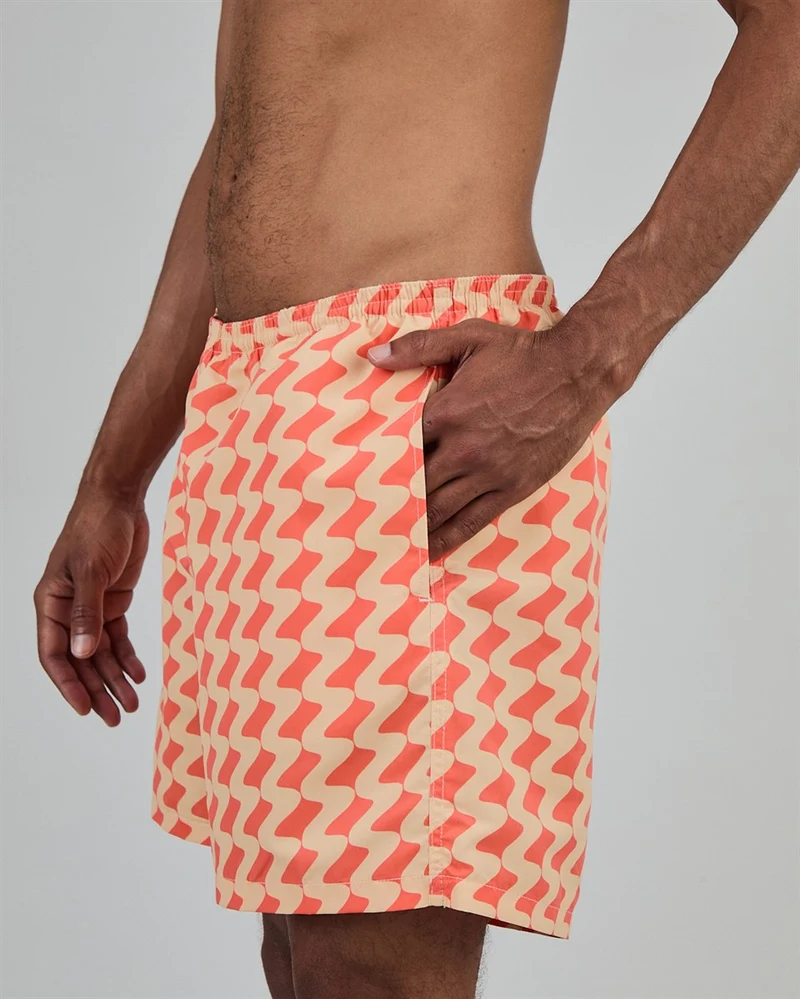 BRAVA Gum Badeshort rust red