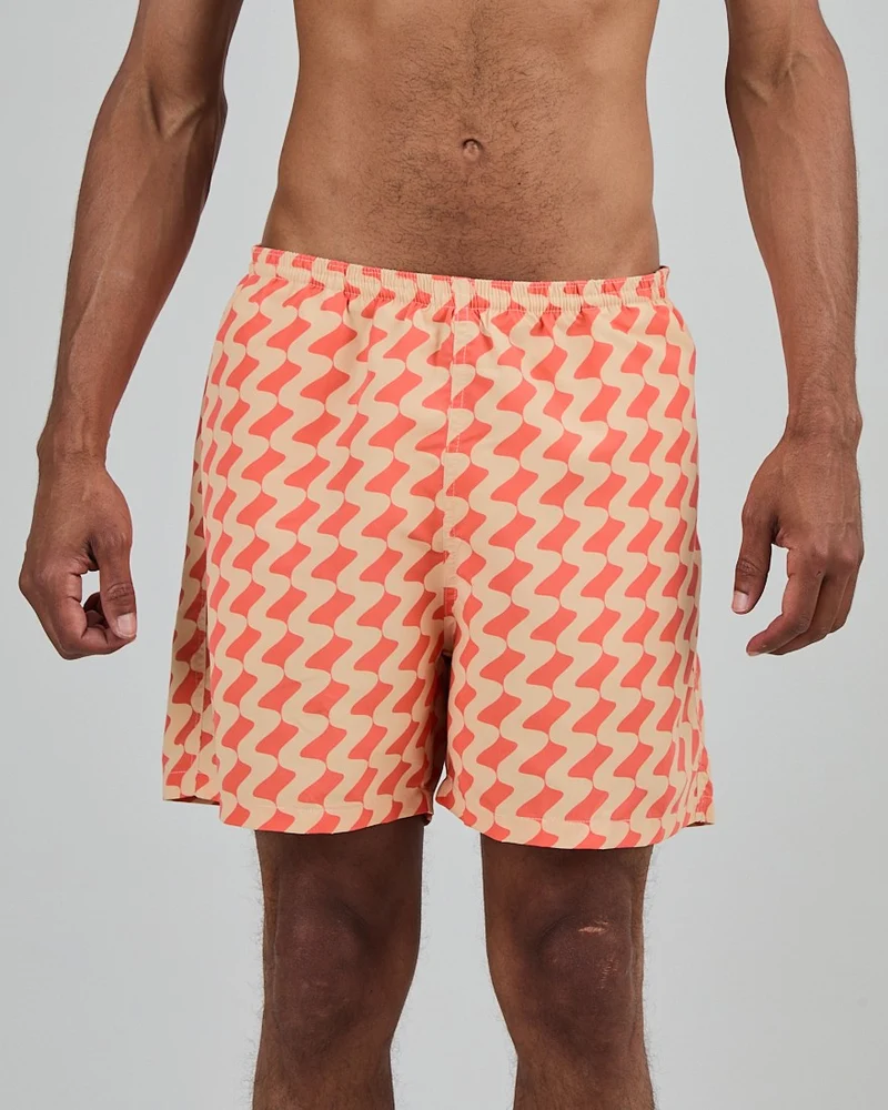 BRAVA Gum Badeshort rust red