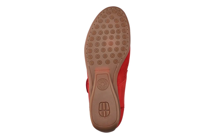Sandales FABIENNE rouge écarlate