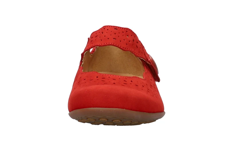 Sandales FABIENNE rouge écarlate