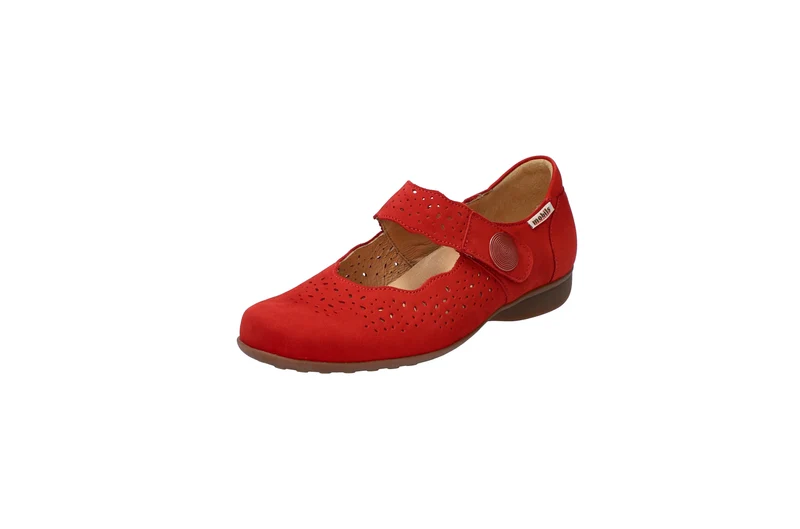 Sandales FABIENNE rouge écarlate