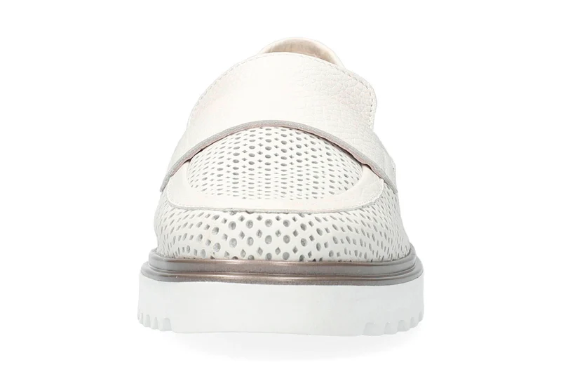 Mocassins SYLVIE PERF blancs