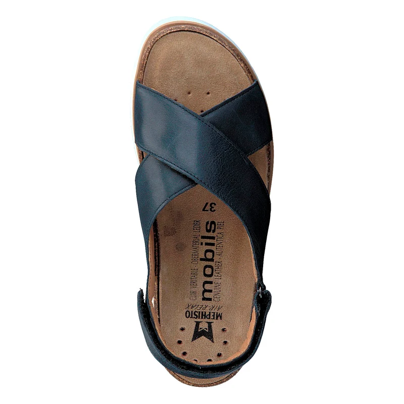 Sandales TALLY bleu marine
