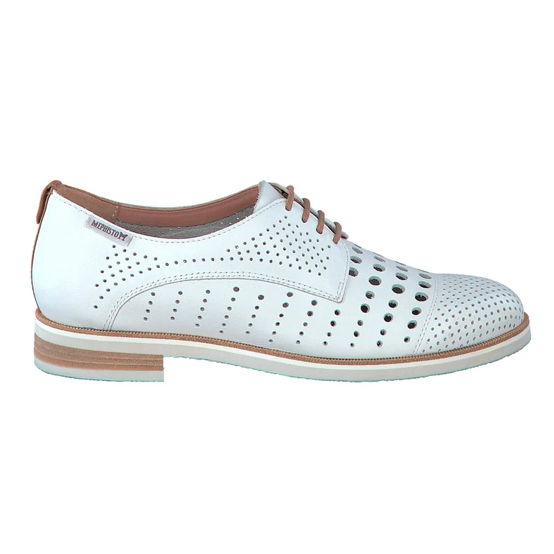 Derbies PEARL blanches
