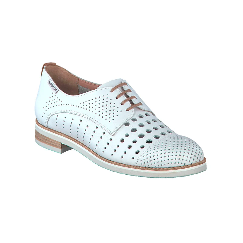 Derbies PEARL blanches