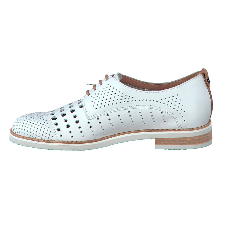 Derbies PEARL blanches