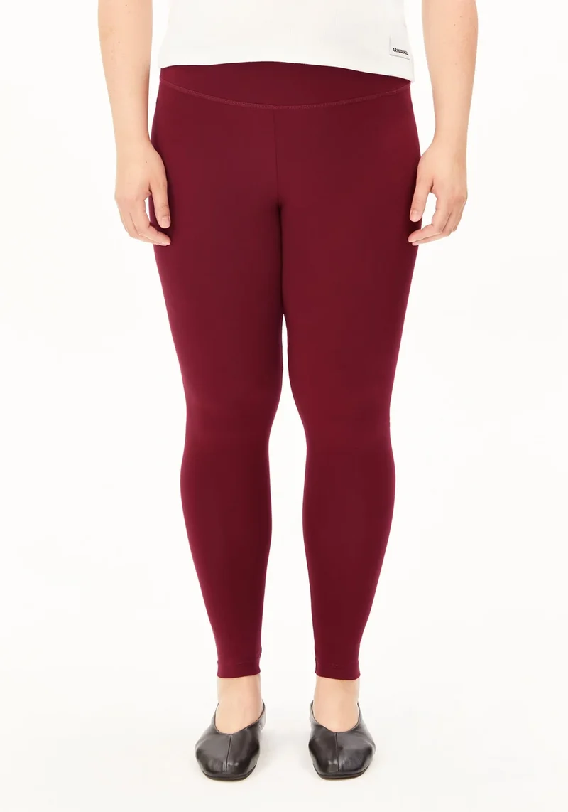 ARMEDANGELS Faribaa Leggings velvet red